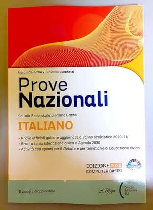 Copertina Prove Nazionali Italiano Ss1