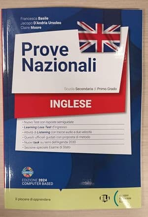 Copertina Prove Nazionali Inglese