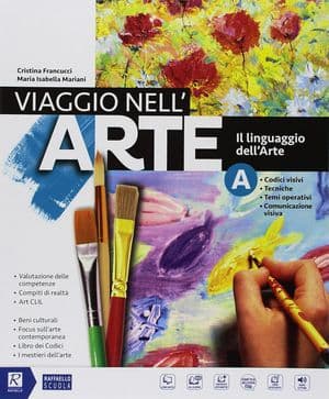 Copertina Viaggio Nell'Arte A + B + Album Disegno + Dvd Mio Book