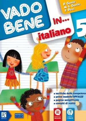Copertina Vado Bene In... Italiano 5Â° Classe