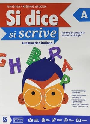 Copertina Si Dice Si Scrive A+B+Librolab+Esame