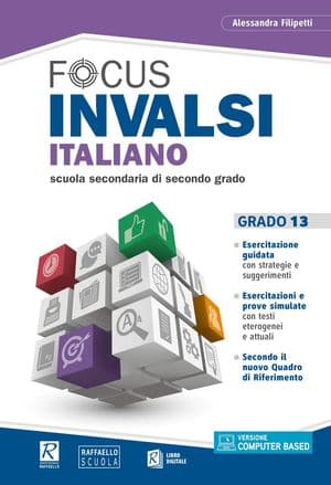 Copertina Focus Invalsi Italiano Grado 13