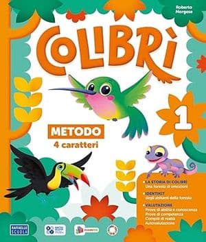 Copertina Colibri' 1 Metodo B Quattro Caratteri