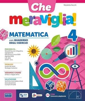Copertina Che Meraviglia! 4 Matematica/Scienze