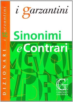Copertina Dizionario Garzantino Dei Sinonimi E Contrari  (Il)
