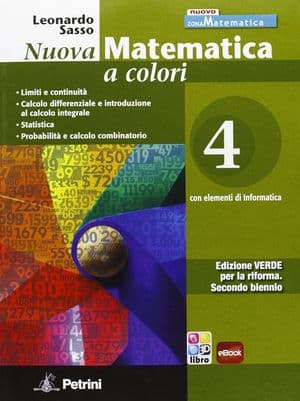 Copertina Nuova Matematica A Colori - Edizione Verde - Volume 4
