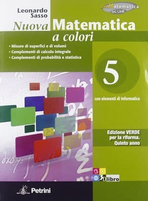 Copertina Nuova Matematica A Colori - Edizione Verde - Volume 5