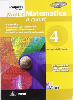 Copertina Nuova Matematica A Colori - Edizione Gialla - Volume 4