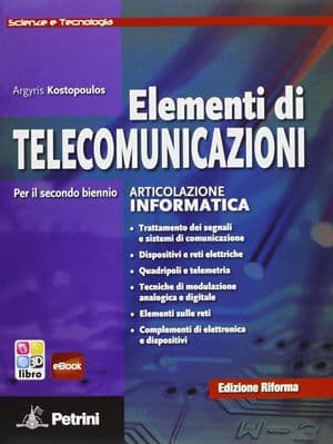 Copertina Elementi Di Telecomunicazioni - Vol. Unico + Ebook