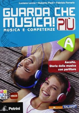 Copertina Guarda Che Musica! Piã - Vol. A + Ebook A + Vol. B + Ebook B
