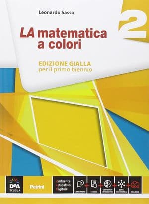 Copertina Matematica A Colori (La) Edizione Gialla Volume 2 + Ebook
