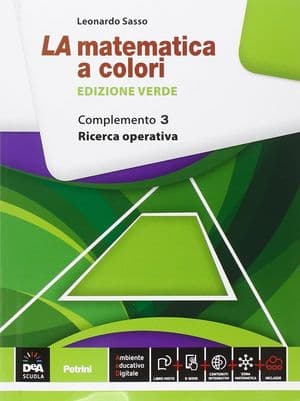 Copertina Matematica A Colori (La) - Edizione Verde - Complemento 3 + Ebook