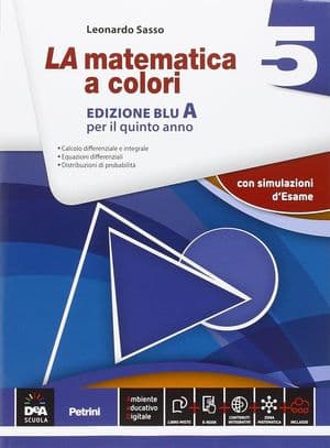 Copertina Matematica A Colori (La) Edizione Blu Volume 5A + Ebook