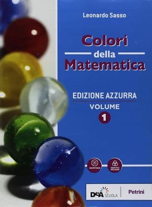 Copertina Colori Della Matematica - Edizione Azzurra Volume 1 + Ebook
