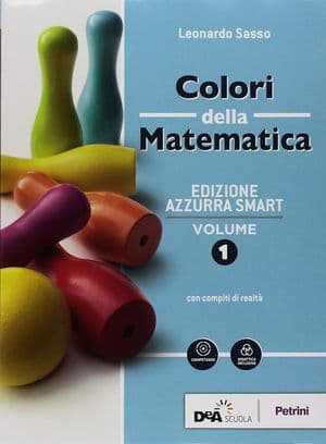 Copertina Colori Della Matematica - Edizione Azzurra Smart Volume 1 + Ebook