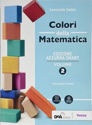 Copertina Colori Della Matematica - Edizione Azzurra Smart Volume 2 + Ebook
