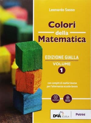 Copertina Colori Della Matematica - Edizione Gialla Volume 1 + Ebook
