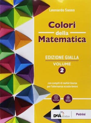 Copertina Colori Della Matematica - Edizione Gialla Volume 2 + Ebook