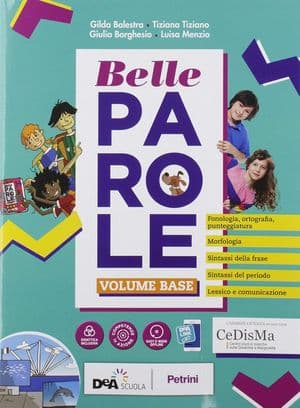 Copertina Belle Parole Vol. Base+Palestra Competenze+Pieghevole Per Il Ripasso