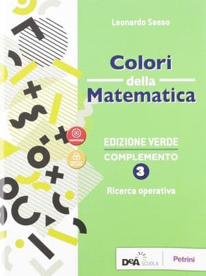 Copertina Colori Della Matematica - Edizione Verde Complemento 3 + Ebook
