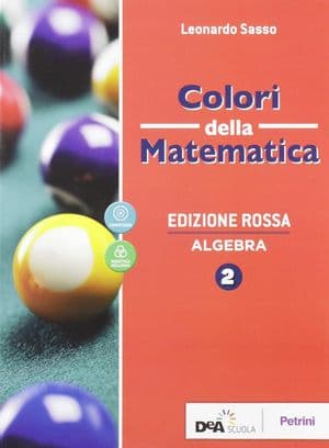 Copertina Colori Della Matematica - Edizione Rossa Algebra 2 + Ebook +