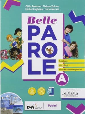 Copertina Belle Parole Vol. A+ Vol. B Con Palestra Competenze+