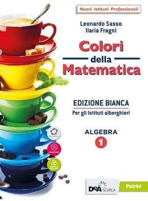 Copertina Colori Della Matematica - Edizione Bianca Algebra 1+Algebra 1 Quad.+Ebook
