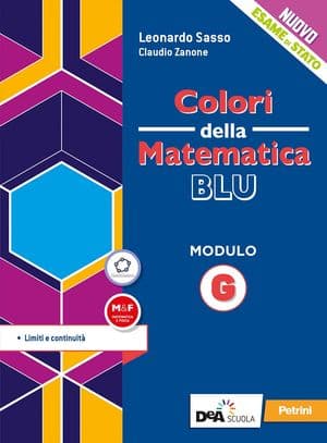 Copertina Colori Della Matematica - Ed.Blu Aggiornata-L.Scientifici Modulo G+Ebook