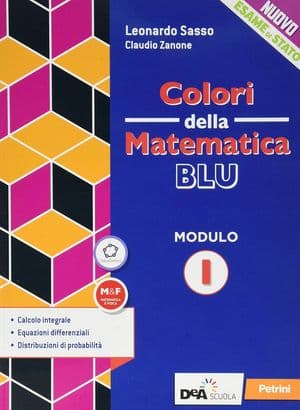 Copertina Colori Della Matematica - Ed.Blu Aggiornata-L.Scientifici Modulo I+Ebook
