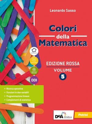 Copertina Colori Della Matematica - Edizione Rossa Secondo Biennio E Quinto Anno-I.T.E.