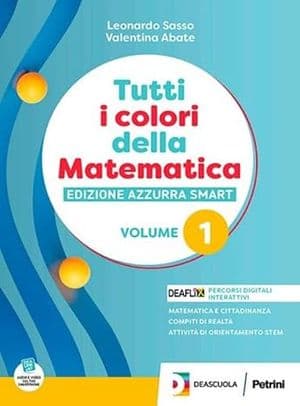 Copertina Tutti I Colori Della Matematica-Ediz.Azzurra Smart-Primo Biennio+Ebook