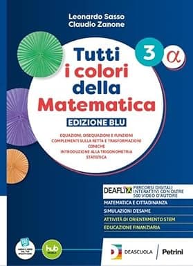 Copertina Tutti I Colori Della Matematica-Ed.Blu-Secondo Biennio E Quinto Anno E Moduli