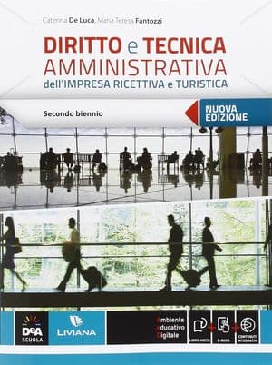 Copertina Diritto E Tecnica Amministrativa Dell'Impresa Ricettiva E Turistica + Ebook