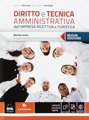 Copertina Diritto E Tecnica Amministrativa Dell'Impresa Ricettiva E Turistica + Ebook