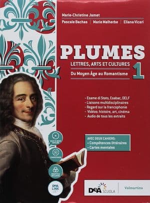 Copertina Plumes Volume 1 + CompãTences LittãRaires + Cartes Mentales + Ebook