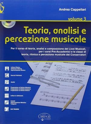 Copertina Teoria, Analisi E Percezione Musicale Volume 3