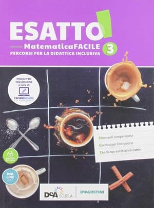 Copertina Esatto! Matematica Facile 3 + Ebook