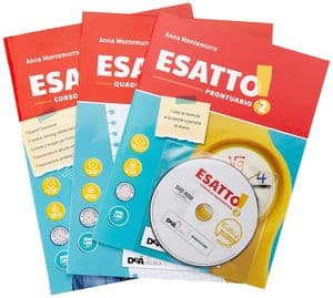 Copertina Esatto! Volume 2 + Quaderno Operativo 2 + Prontuario 2