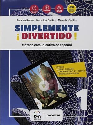 Copertina Â¡Simplemente Divertido! Volume 1 - Libro Del Alumno Y Cuaderno 1 + Ebook