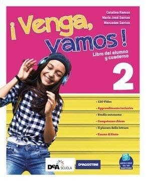 Copertina Â¡Venga, Vamos!Libro Del Alumno Y Cuaderno 2 + Easy Ebook 2 (Su Dvd) + Ebook 2