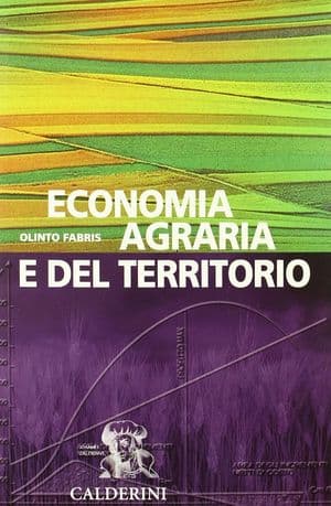 Copertina Economia Agraria E Del Territorio
