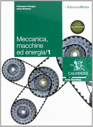 Copertina Meccanica Macchine Ed Energia 1 Set - Edizione Mista