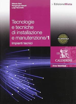 Copertina Tecnologie E Tecniche Di Installazione E Manutenzione 1 Set - Edizione Mista