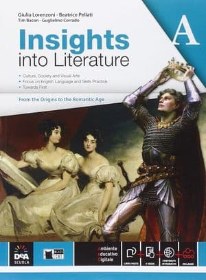 Copertina Insights Into  Literature Vol A + Ebook (Anche Su Dvd)