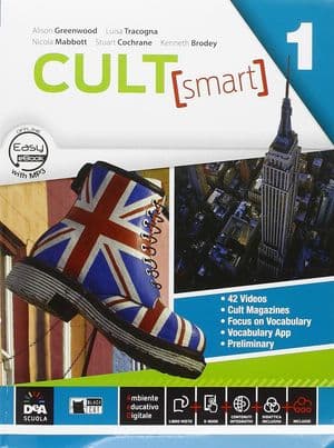 Copertina Cult [Smart] Vol 1  -  Sb & Wb 1  +  Easyebook  (Su Dvd) + Ebook