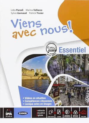 Copertina Viens Avec Nous! Essentiel  -  Livre ÃLãVe Et Cahier D'Exercices