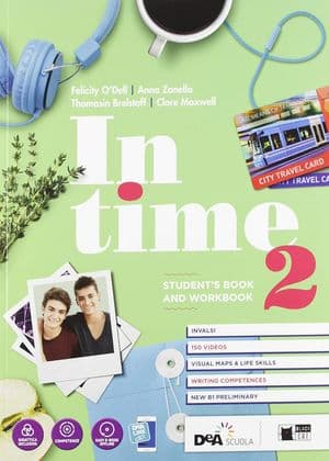 Copertina In Time - Student'S Book & Workbook 2 + Tavola Dei Verbi +
