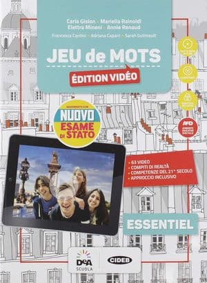 Copertina Jeu De Mots Essentiel Video Con Nuovo Esame Di Stato-Livre L'Eleve Et Cahier+