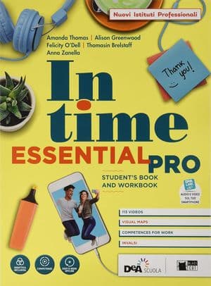Copertina In Time Essential Pro - Ist.Profess-Student'S Book&Workbook (Unico)+Ebook
