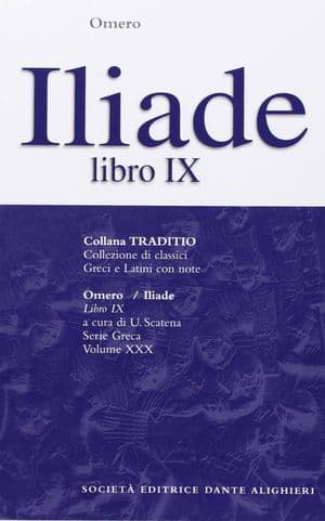 Copertina Iliade Libro Ix